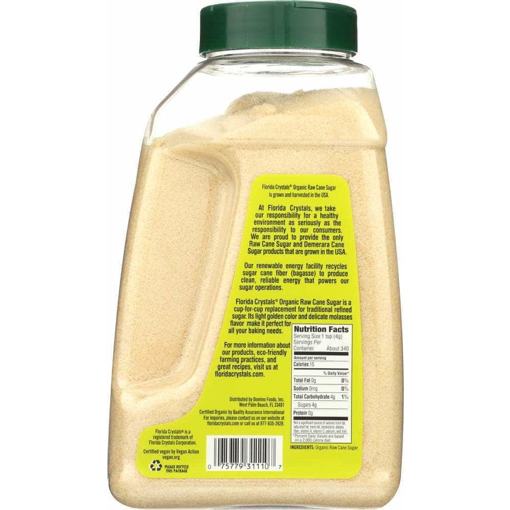 Florida Crystals Florida Crystals Sugar Jug Organic, 48 oz