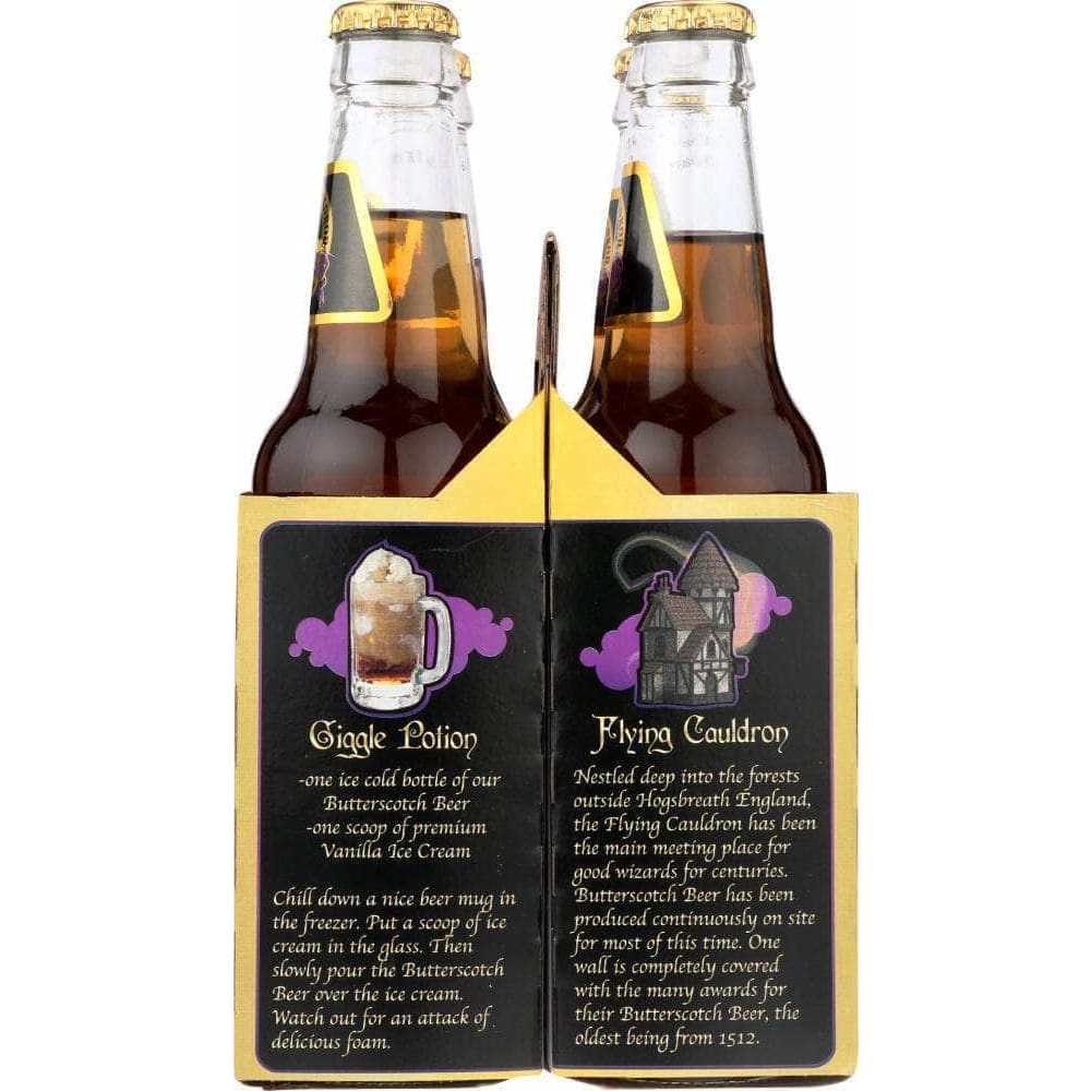 Flying Cauldron Flying Cauldron Butterscotch Beer Cream Soda 4 pack (12 oz each), 48 oz