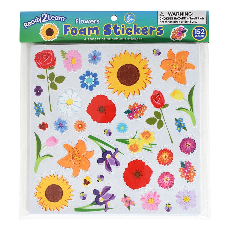 Foam Stickers Flowers (Pack of 6) - Stickers - Learning Advantage