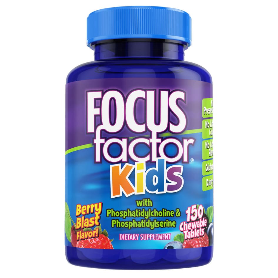 FOCUSfactor Kids 150 Chewable Tablets - Children’s Vitamins - FOCUSfactor