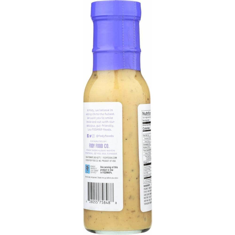 Fody Food Co Fody Food Co Low FODMAP Maple Dijon Salad Dressing, 8 fl oz