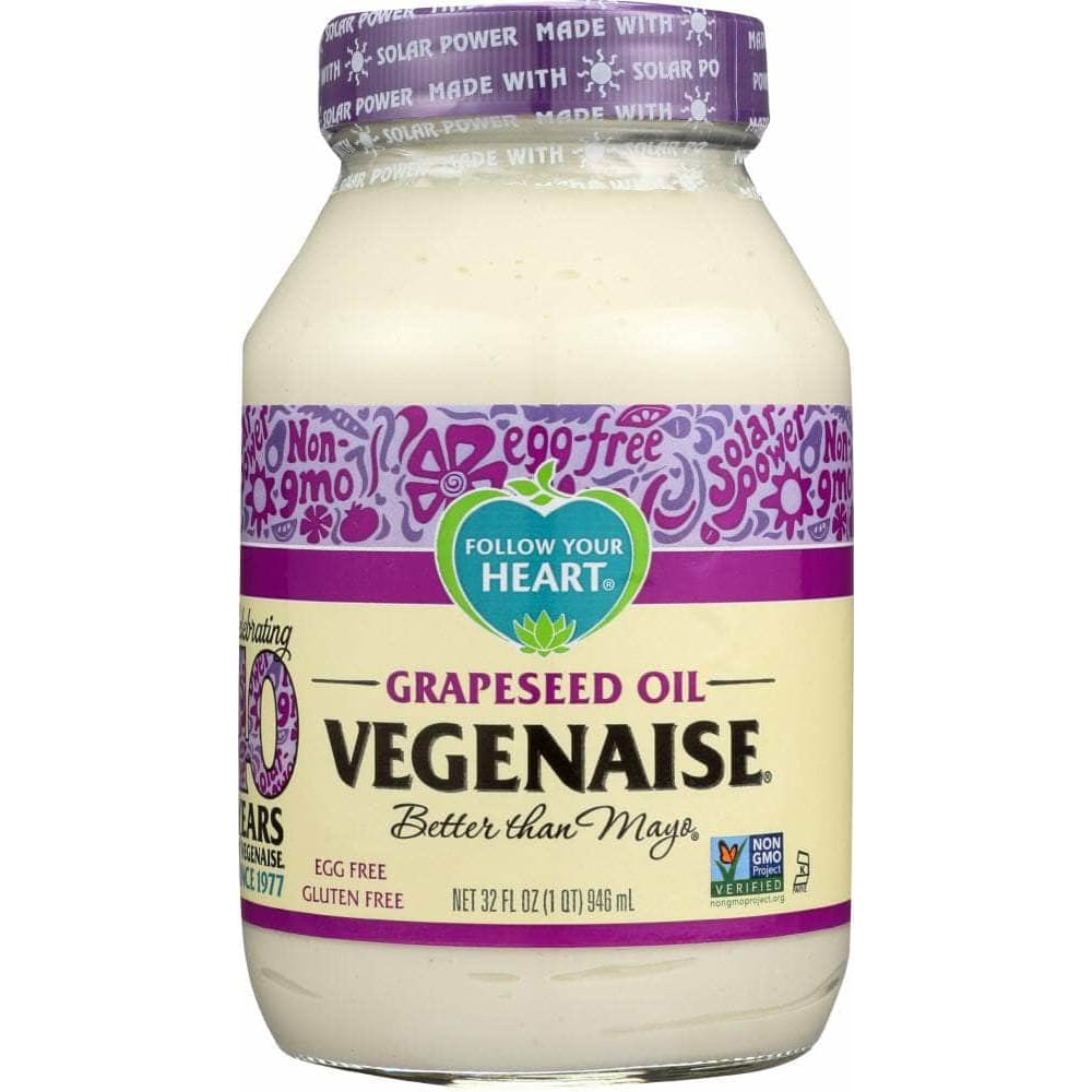 Follow Your Heart Follow Your Heart Grapeseed Oil Vegenaise, 32 oz