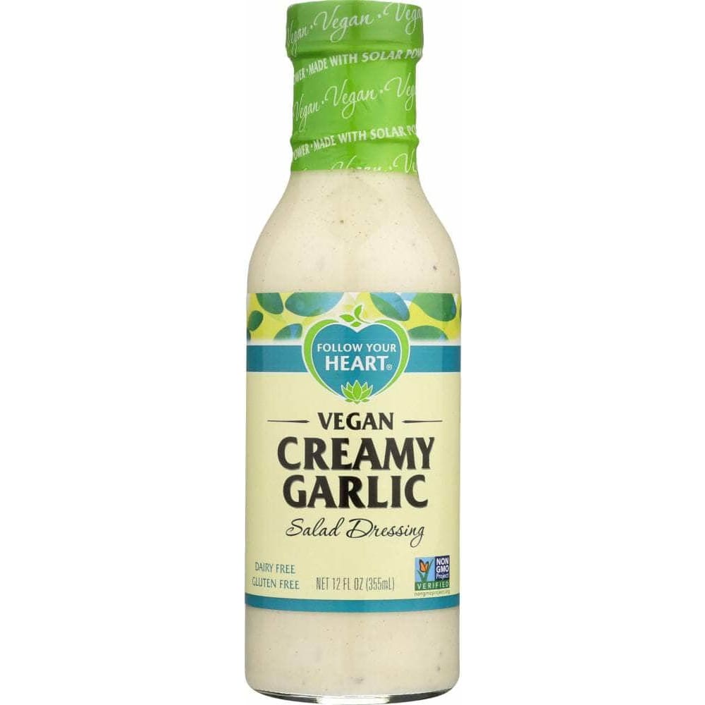 Follow Your Heart Follow Your Heart Vegan Creamy Garlic Salad Dressing, 12 oz