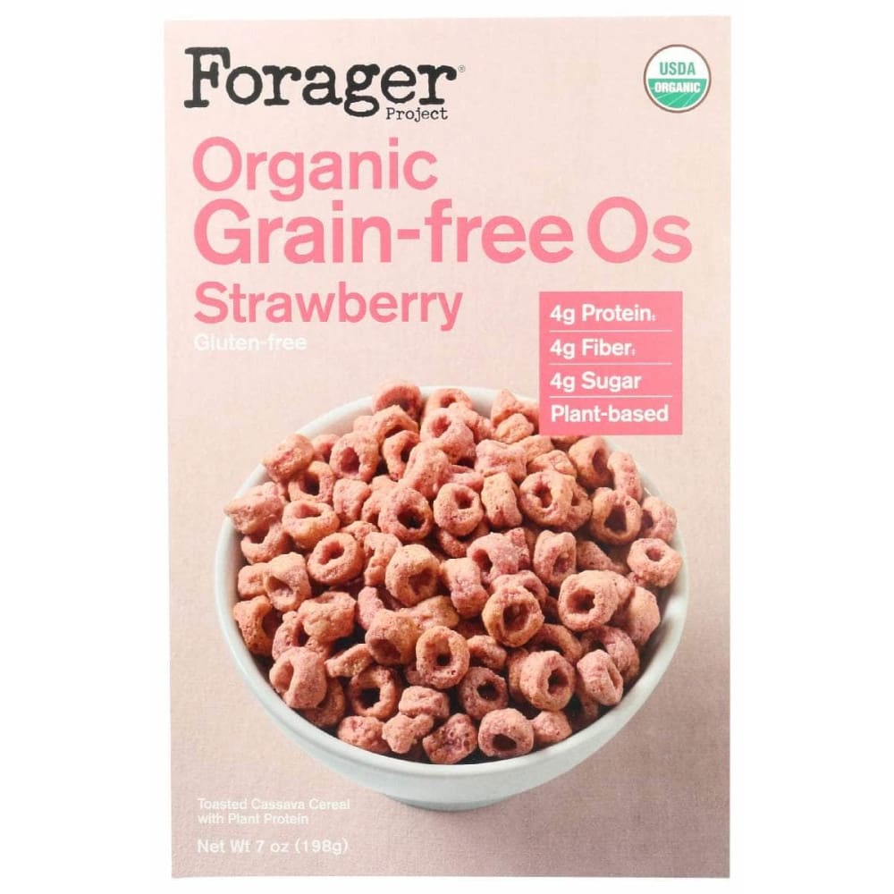 FORAGER Grocery > Breakfast > Breakfast Foods FORAGER Strawberry Gluten Free Cereal, 7 oz