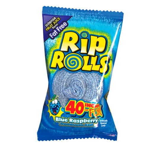 Foreign Candy Blue Raspberry Rip Rolls® 24ct - Candy/Novelties & Count Candy - Foreign Candy