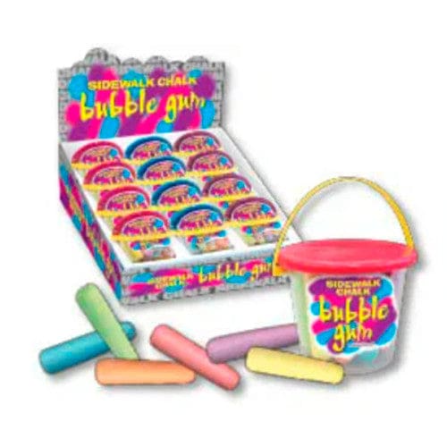 Foreign Candy Sidewalk Chalk Bubble Gum 12ct - Candy/Novelties & Count Candy - Foreign Candy