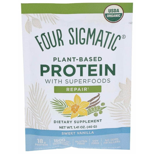 FOUR SIGMATIC FOUR SIGMATIC Sweet Vanilla Protein Powder, 1.41 oz