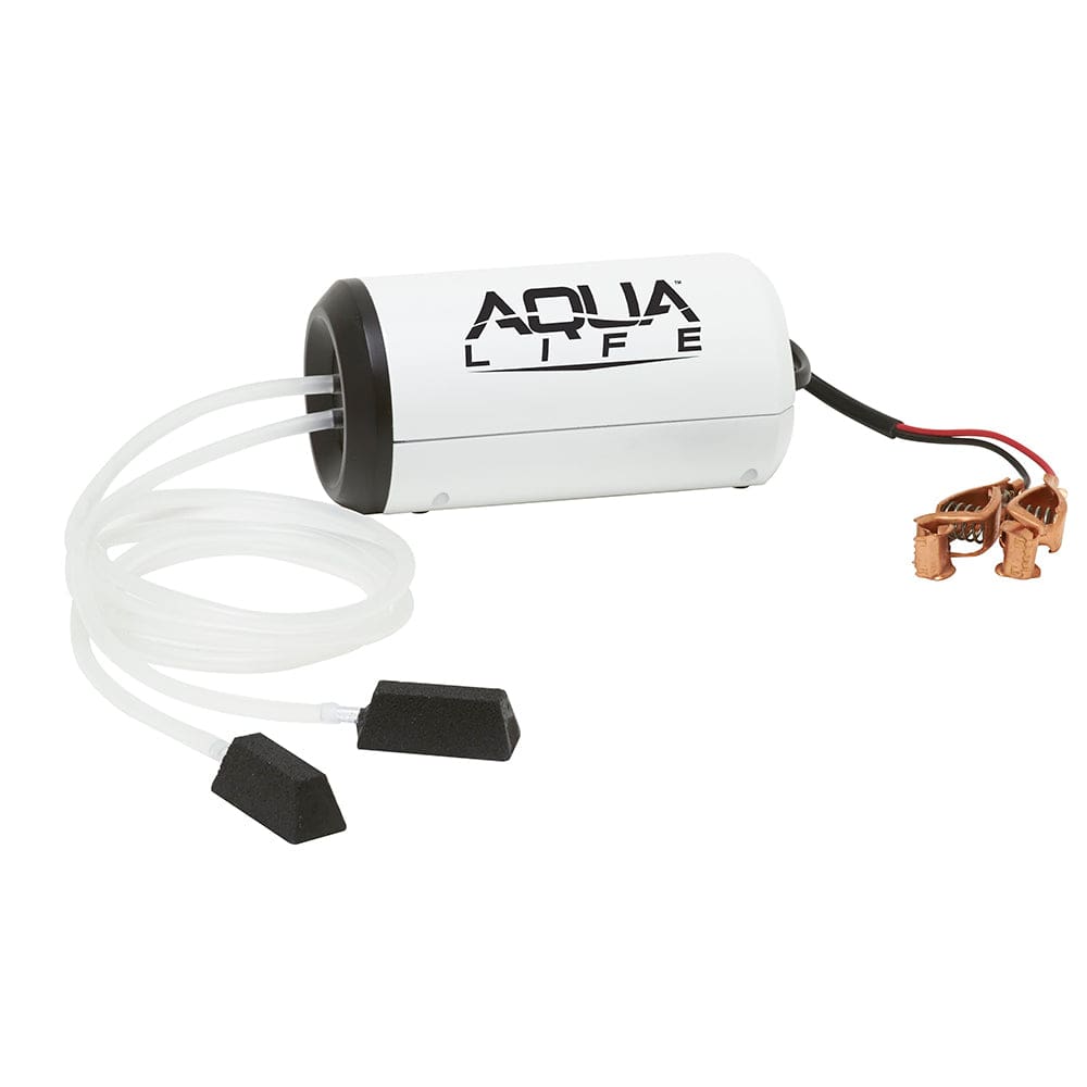 Frabill Aqua-Life® Aerator Dual Output 12V DC Greater Than 25 Gallons - Marine Plumbing & Ventilation | Livewell Pumps,Hunting & Fishing |