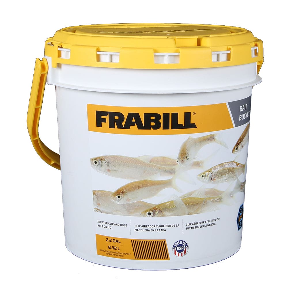 Frabill Bait Bucket (Pack of 2) - Hunting & Fishing | Bait Management - Frabill