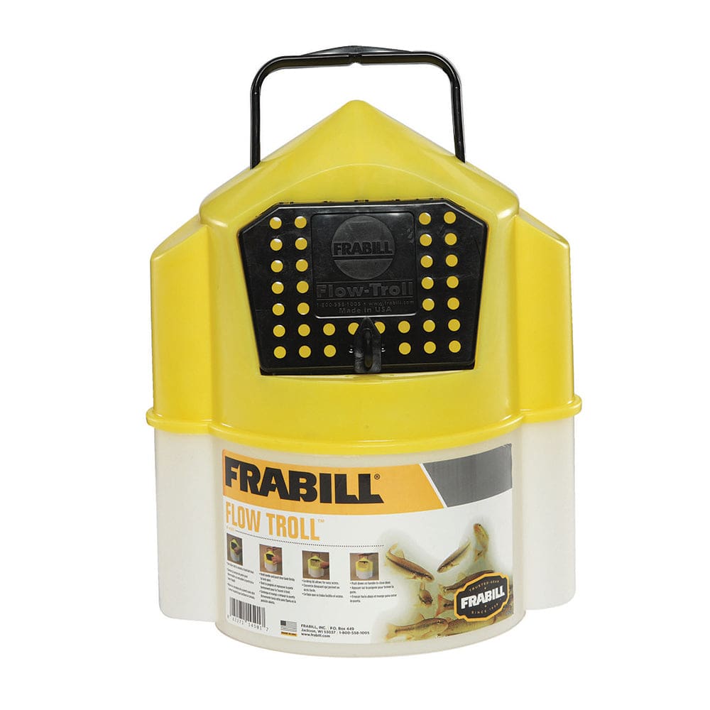 Frabill Flow Troll® Bucket - 6 Quart (Pack of 2) - Hunting & Fishing | Bait Management - Frabill