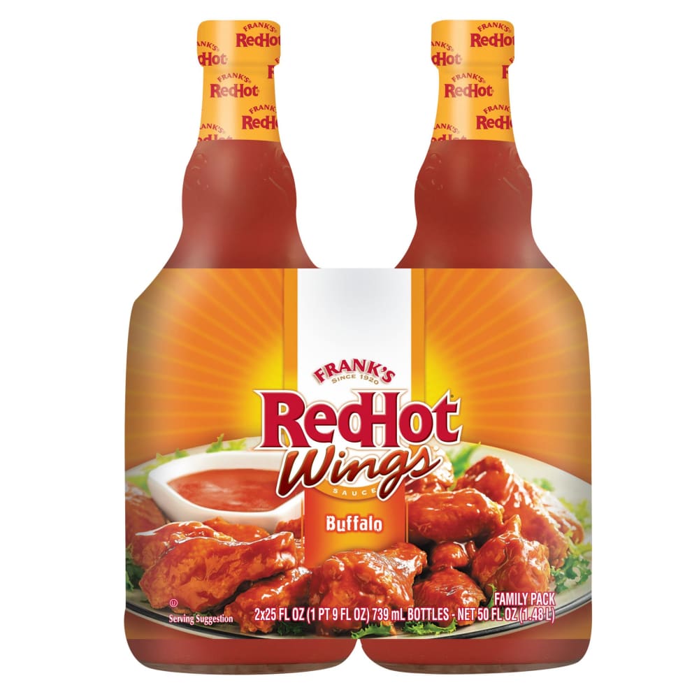 Frank’s Buffalo Sauce 2 ct./25 oz. - Frank’s RedHot