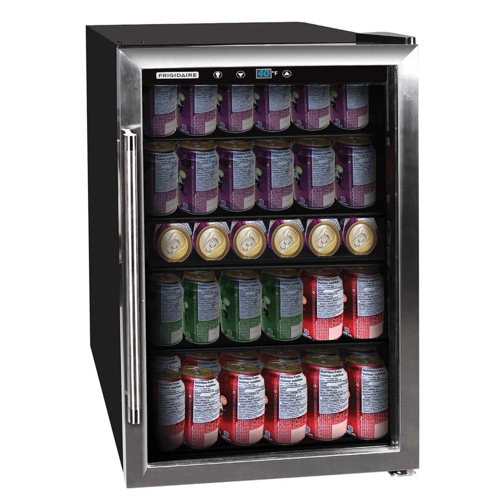 Frigidaire 126-Can Stainless Steel Beverage Center 4.4 cu. ft. - Wine & Beer Coolers - Frigidaire