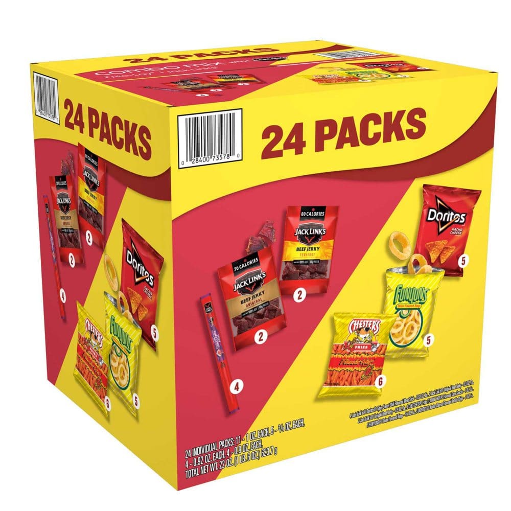 Frito Lay Snacks Combo Mix Variety Packs (22.03 oz. 24 ct.) - Limited Time Snacks - ShelHealth