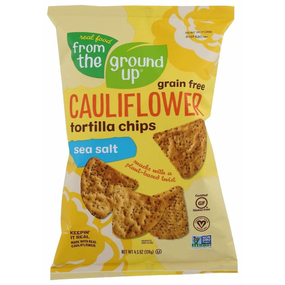 FROM THE GROUND UP From The Ground Up Chip Trtlla Clflwr Sslt, 4.5 Oz