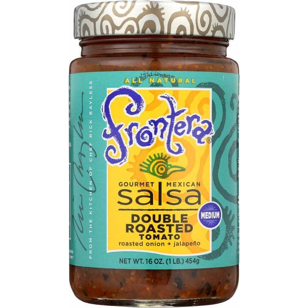 Frontera Frontera Salsa Medium Double Roasted Tomato, 16 oz