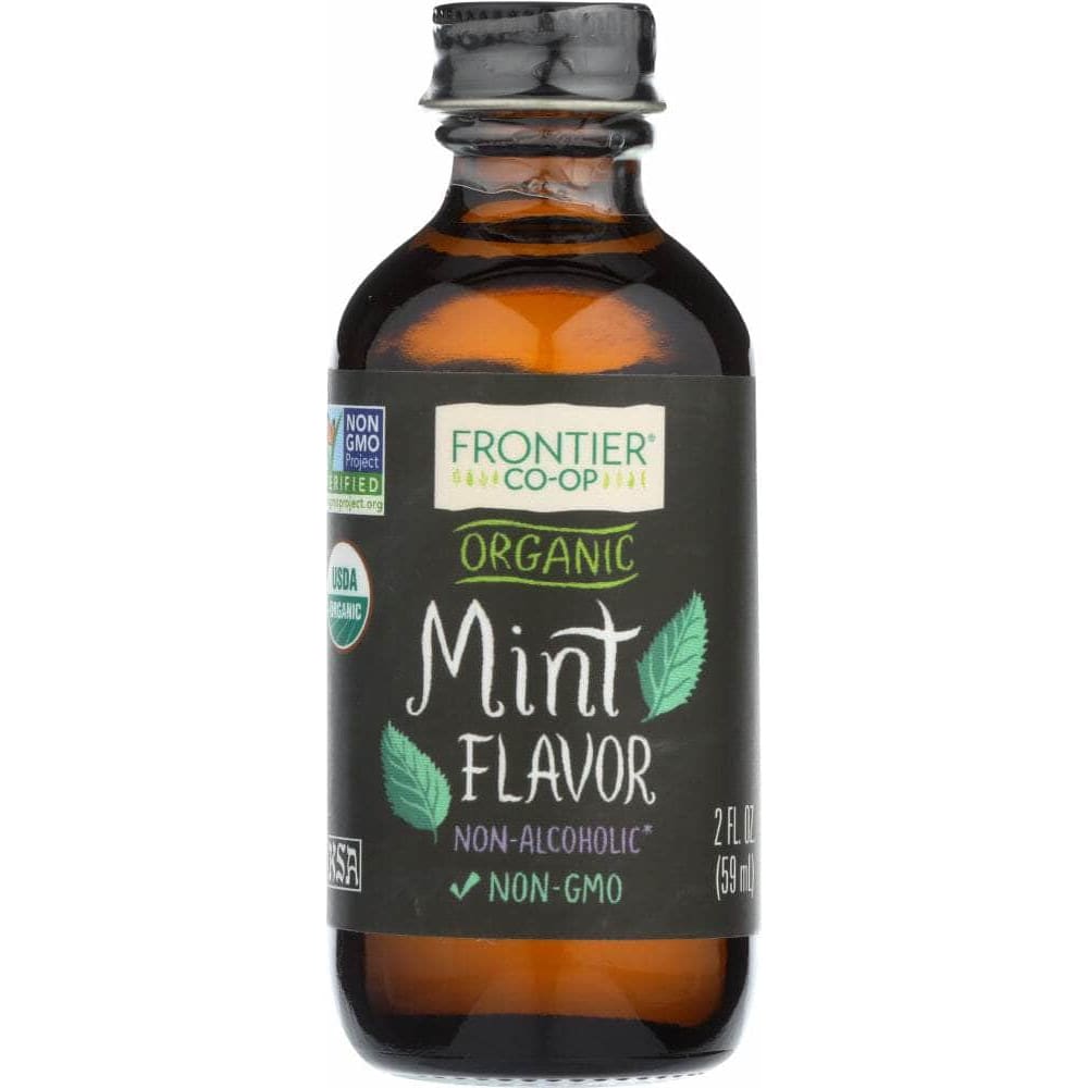 Frontier Co-Op Frontier Herb Organic Mint Flavor, 2 oz