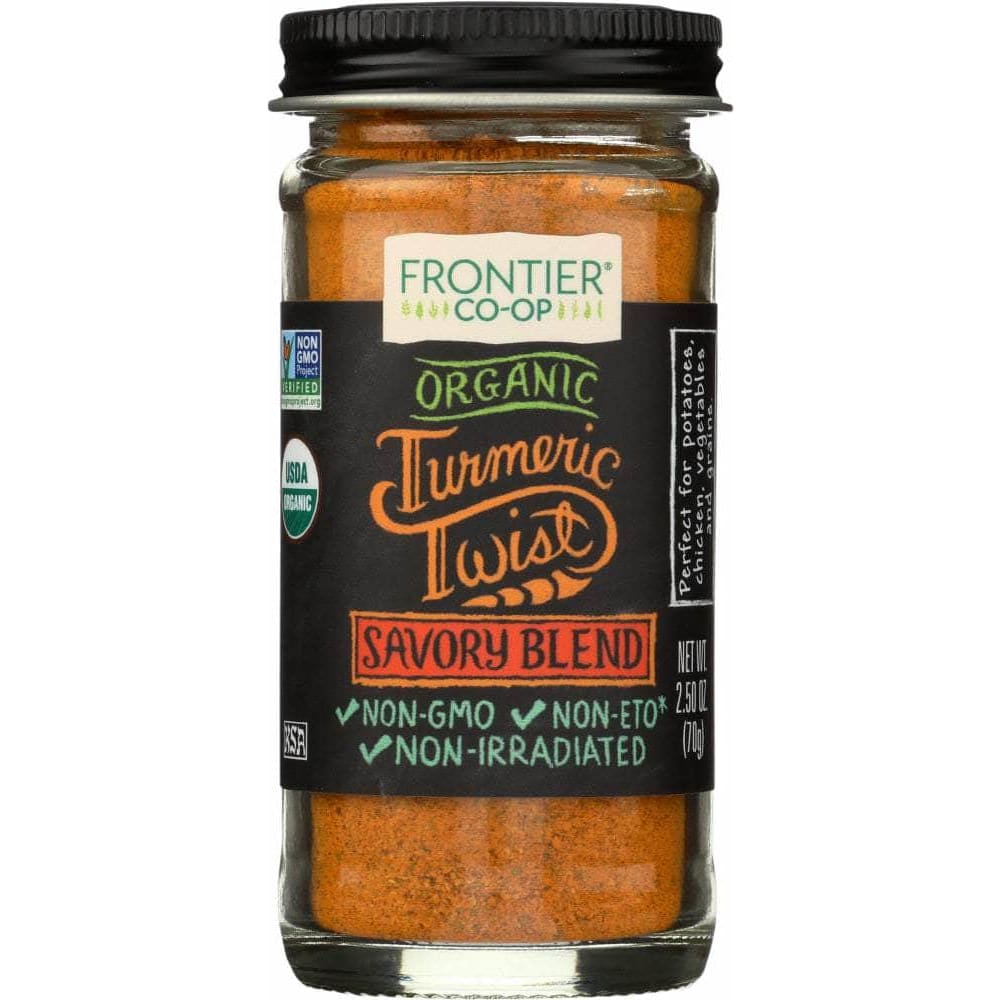 Frontier Co-Op Frontier Herb Turmeric Blend Savory Organic, 2.5 oz