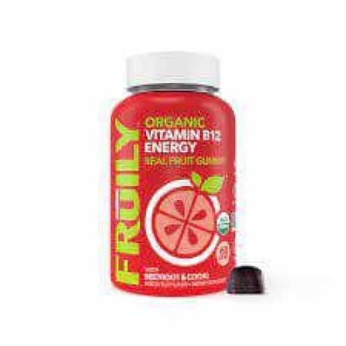 FRUILY Vitamins & Supplements > Vitamins & Minerals FRUILY: Vitamin B12 Energy Gummy, 60 ea