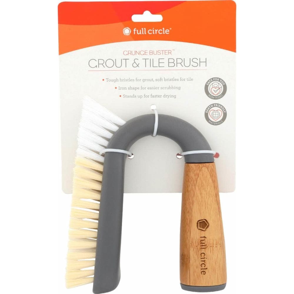 FULL CIRCLE HOME Home Products > Household Products FULL CIRCLE HOME: Brush Grout Tile Grey, 1 ea