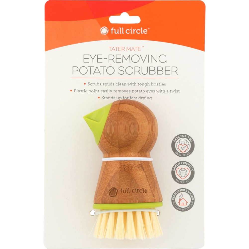 FULL CIRCLE HOME: Brush Pto W Eye Rmvr Tate 1 ea (Pack of 4) - FULL CIRCLE HOME