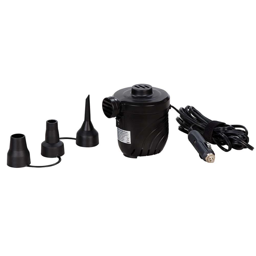 Full Throttle 12V Power Air Pump - Black - Watersports | Air Pumps - Full Throttle