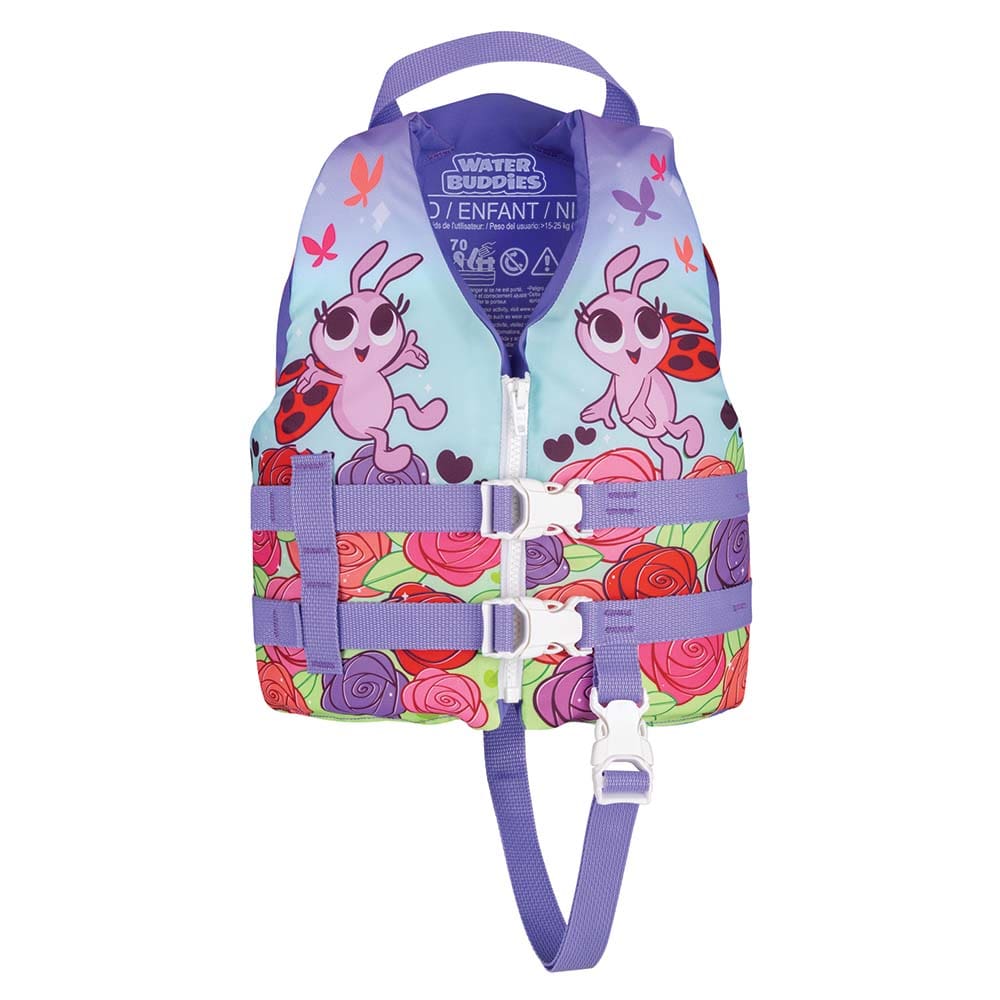 Full Throttle Water Buddies Life Vest - Child 30-50lbs - Ladybug - Marine Safety | Personal Flotation Devices - Full Throttle