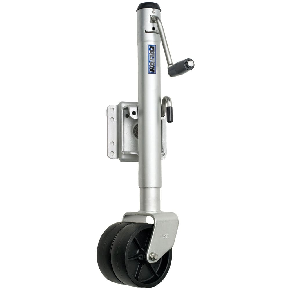 Fulton Dual Wheel 1,500 lbs. Bolt-Thru Swivel Jack - Trailering | Jacks & Dollies - Fulton