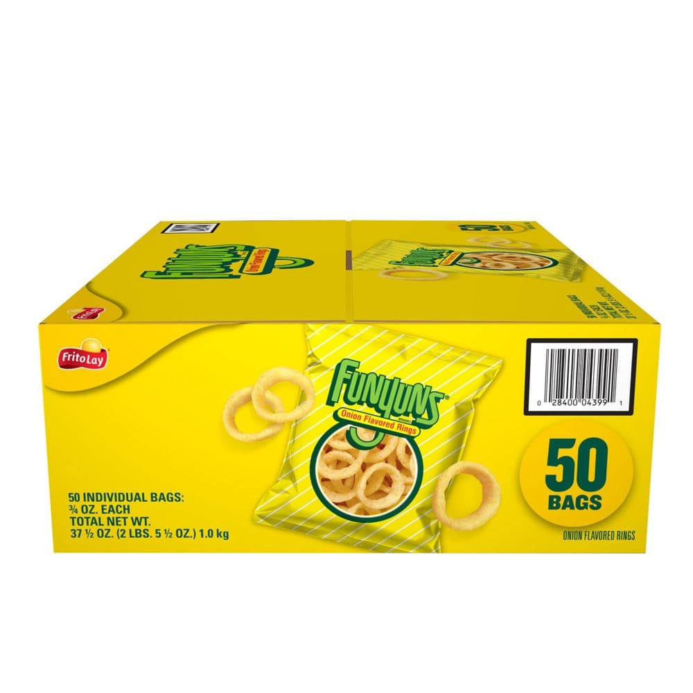 Funyuns Onion Flavored Rings Snack Size (0.75 oz. 50 ct.) - Chips - Funyuns
