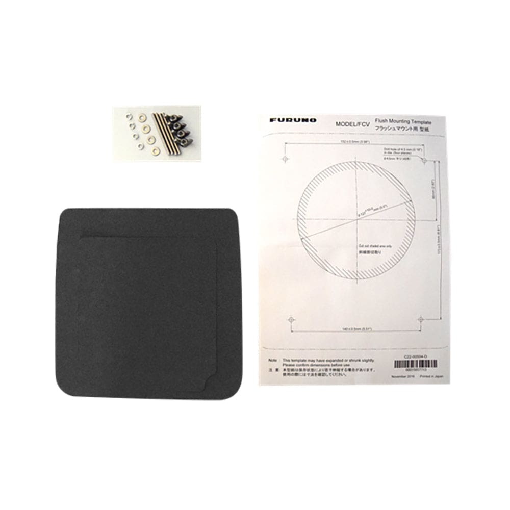 Furuno Flush Mount Kit f/ 1815 Radar - Marine Navigation & Instruments | Accessories - Furuno