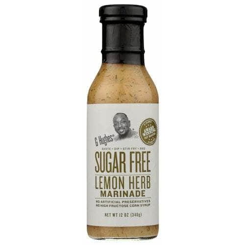 G HUGHES G Hughes Marinade Sf Lemon Herb, 12 Oz