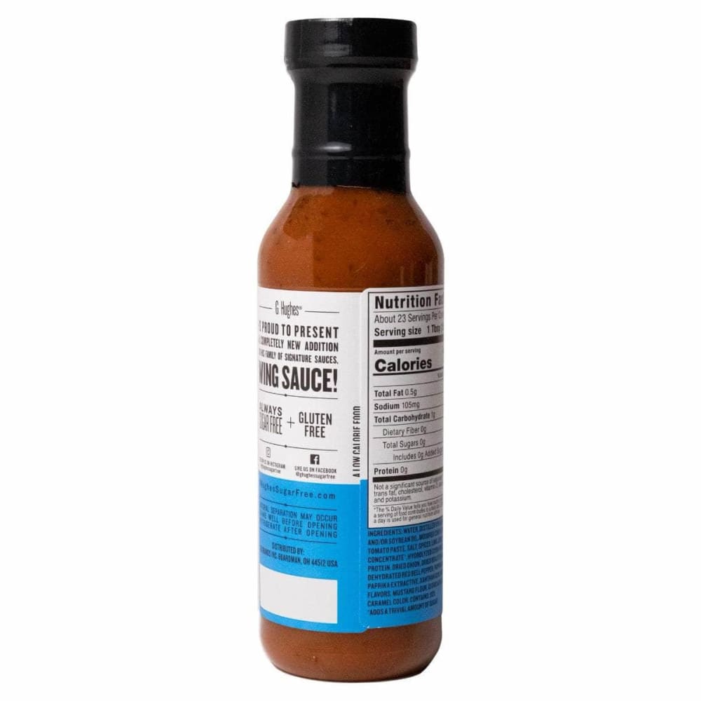 G HUGHES G Hughes Sauce Wing Caribbean Jerk, 12 Oz