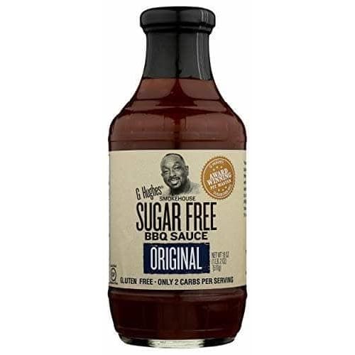 G HUGHES G Hughes Sugar Free Original Bbq Sauce, 18 Oz