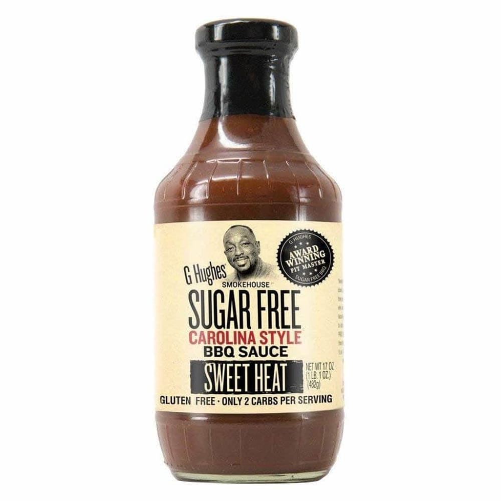 G HUGHES G HUGHES Sugar Free Sweet Heat Carolina Style Bbq Sauce, 17 oz