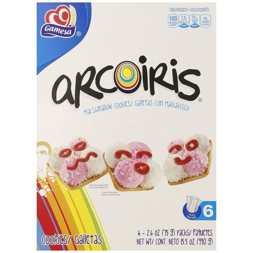 GAMESA GAMESA Cookie Arcoiris Mrshmlw, 15.5 oz