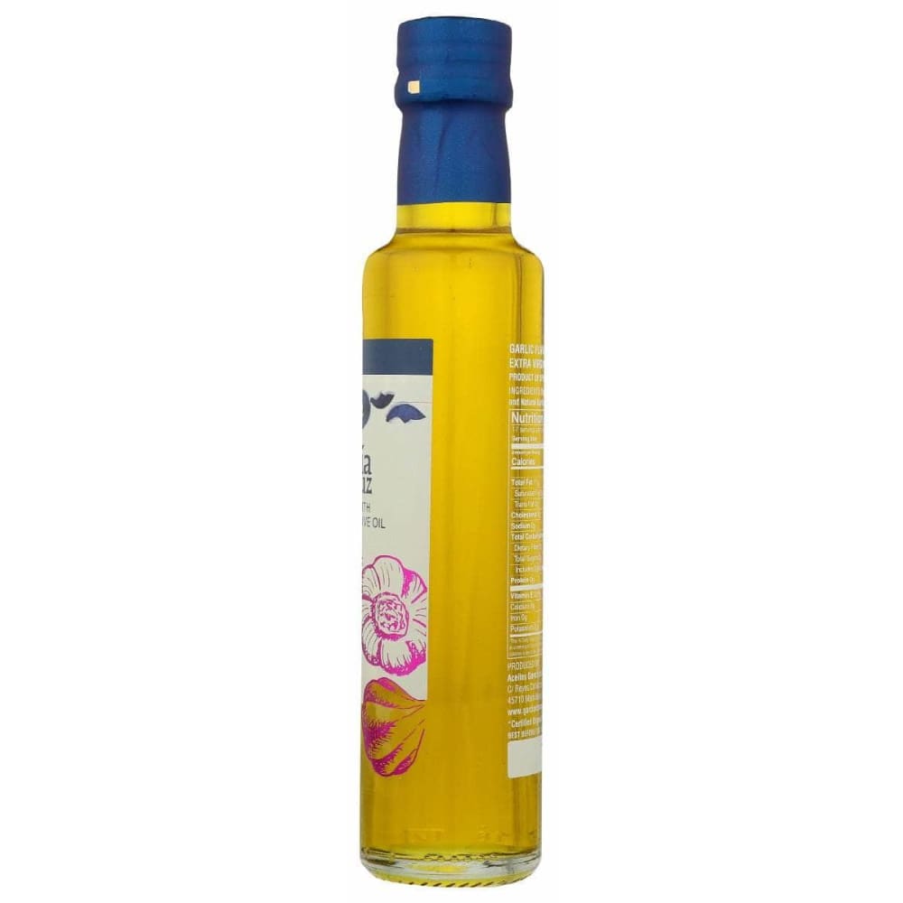 GARCIA DE LA CRUZ Grocery > Cooking & Baking > Cooking Oils & Sprays GARCIA DE LA CRUZ: Garlic Flavored Organic Extra Virgin Olive Oil, 8.4 fo