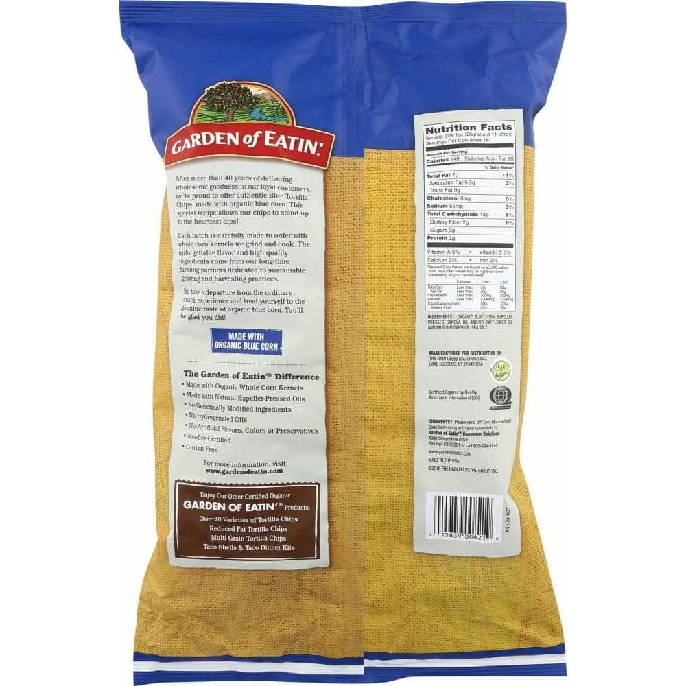 Garden Of Eatin Garden Of Eatin Blue Tortilla Chips Party Size, 16 oz