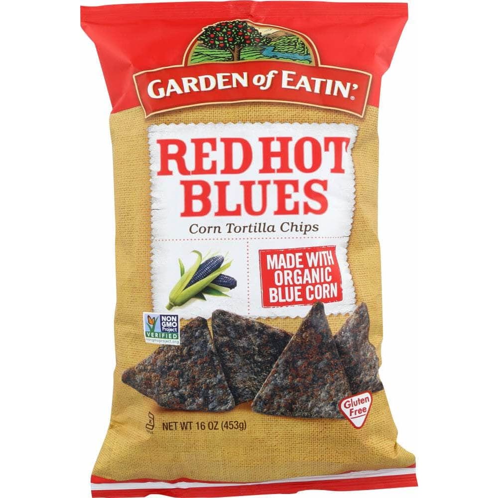 Garden Of Eatin Garden Of Eatin Red Hot Blues Tortilla Chips, 16 oz