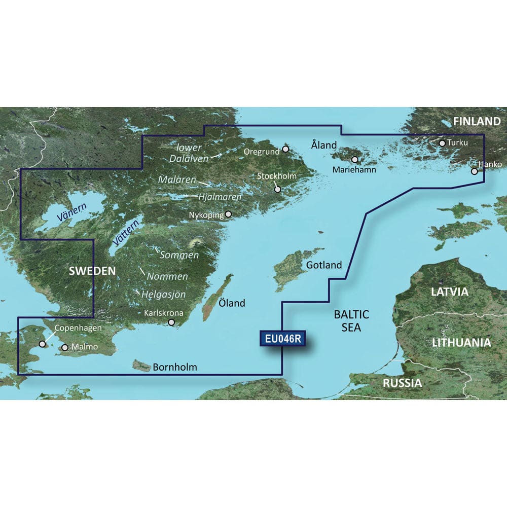 Garmin BlueChart® g3 HD - HXEU046R - Oregrund Aland to Malmo - microSD™/ SD™ - Cartography | Garmin BlueChart Foreign - Garmin