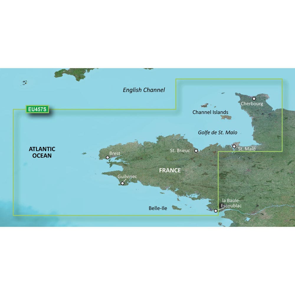 Garmin BlueChart® g3 Vision® HD - VEU457S - Bretagne - microSD™/ SD™ - Cartography | Garmin BlueChart Vision Foreign - Garmin