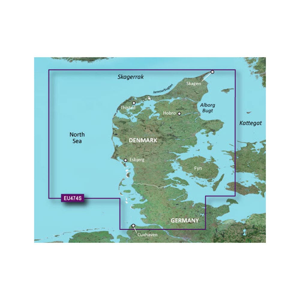 Garmin BlueChart® g3 Vision® HD - VEU474S - Alborg to the Eider - microSD™/ SD™ - Cartography | Garmin BlueChart Vision Foreign - Garmin