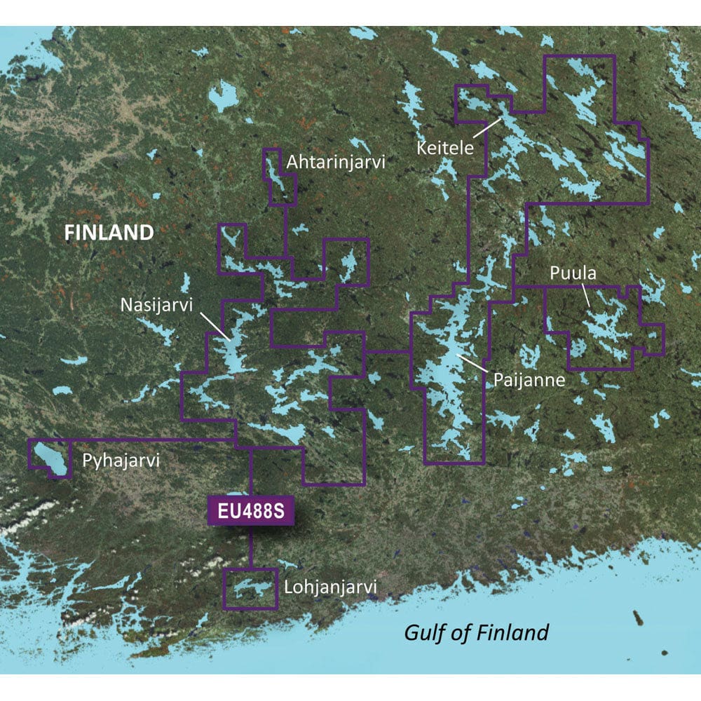 Garmin BlueChart® g3 Vision® HD - VEU488S - Keitele-Paijanne-Tampere - microSD™/ SD™ - Cartography | Garmin BlueChart Vision Foreign -