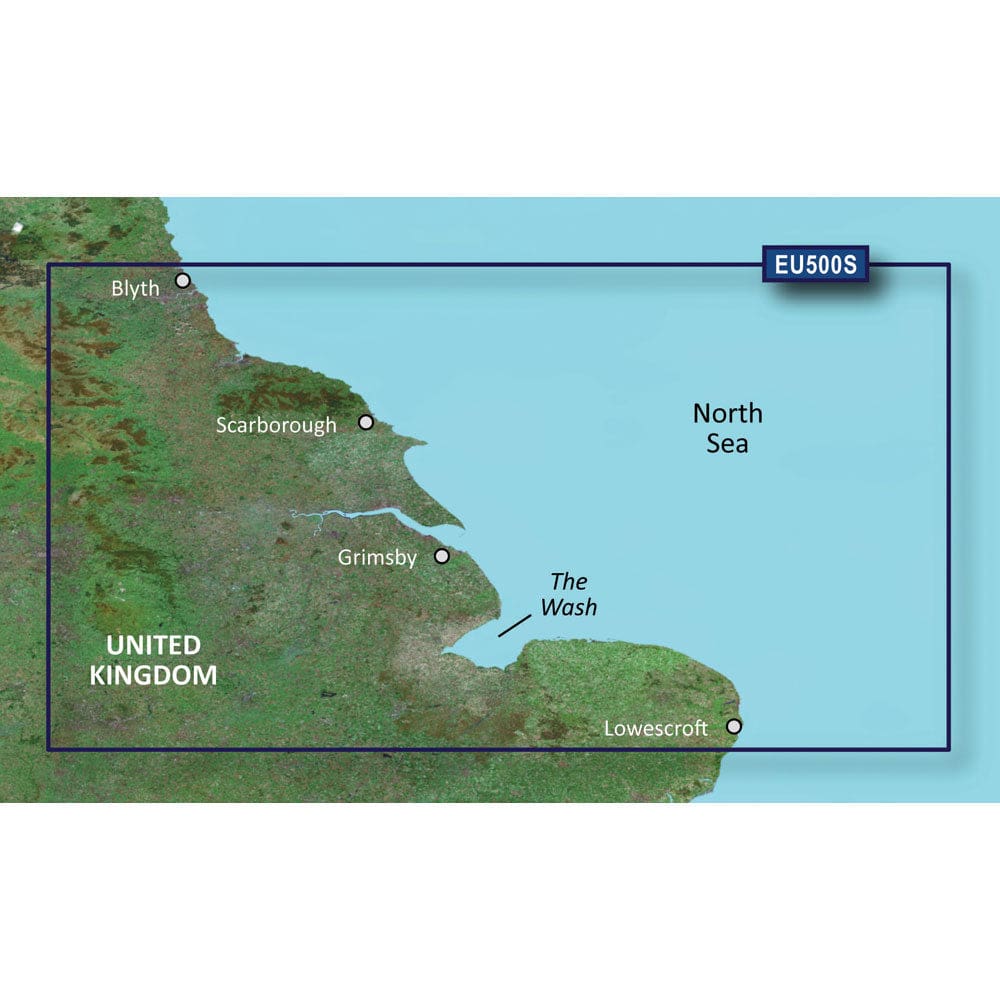 Garmin BlueChart® g3 Vision® HD - VEU500S - Blyth to Lowestoft - microSD™/ SD™ - Cartography | Garmin BlueChart Vision Foreign - Garmin