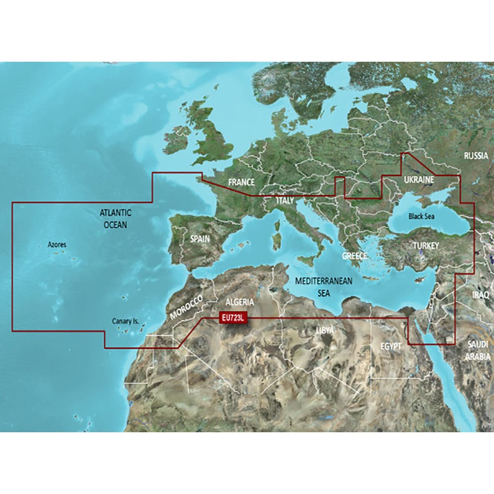 Garmin BlueChart® g3 Vision® HD - VEU723L - France - microSD™/ SD™ - Cartography | Garmin BlueChart Vision Foreign - Garmin