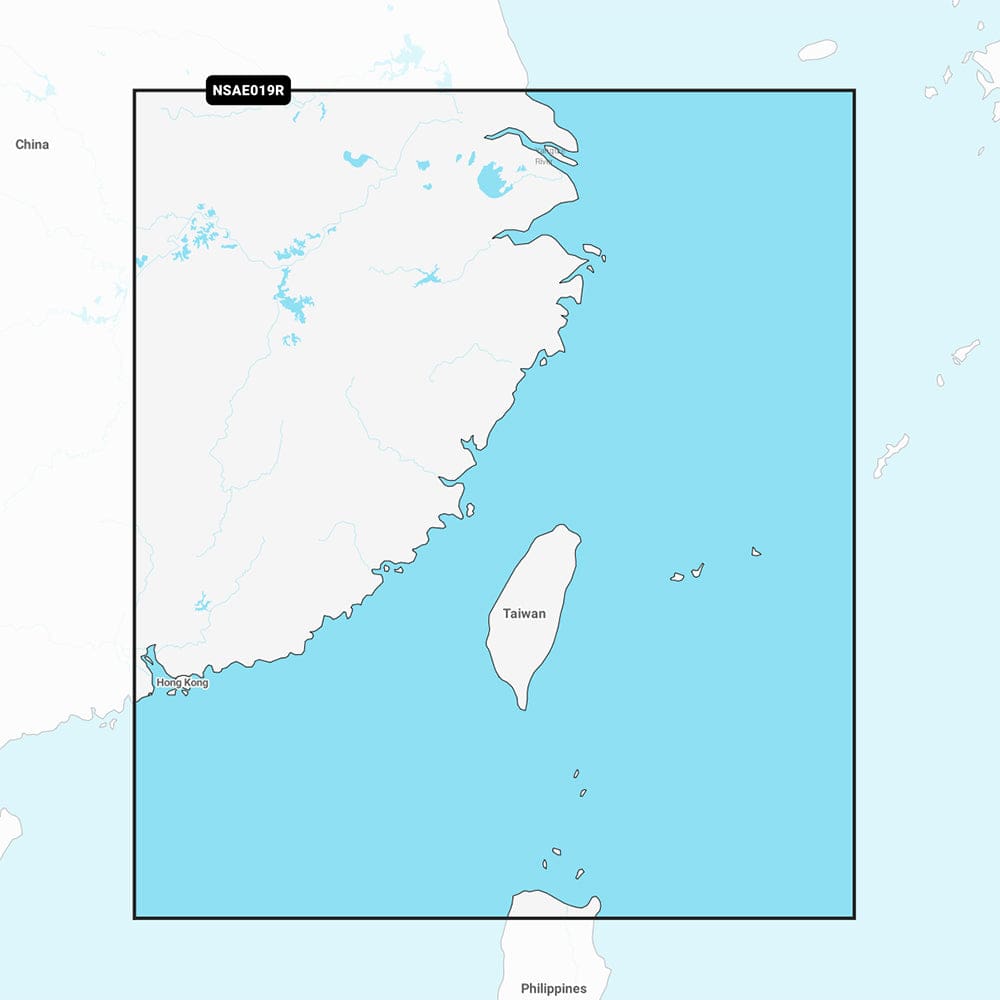 Garmin Navionics+ NSAE019R - Taiwan - Marine Chart - Cartography | Garmin Navionics+ Foreign - Garmin