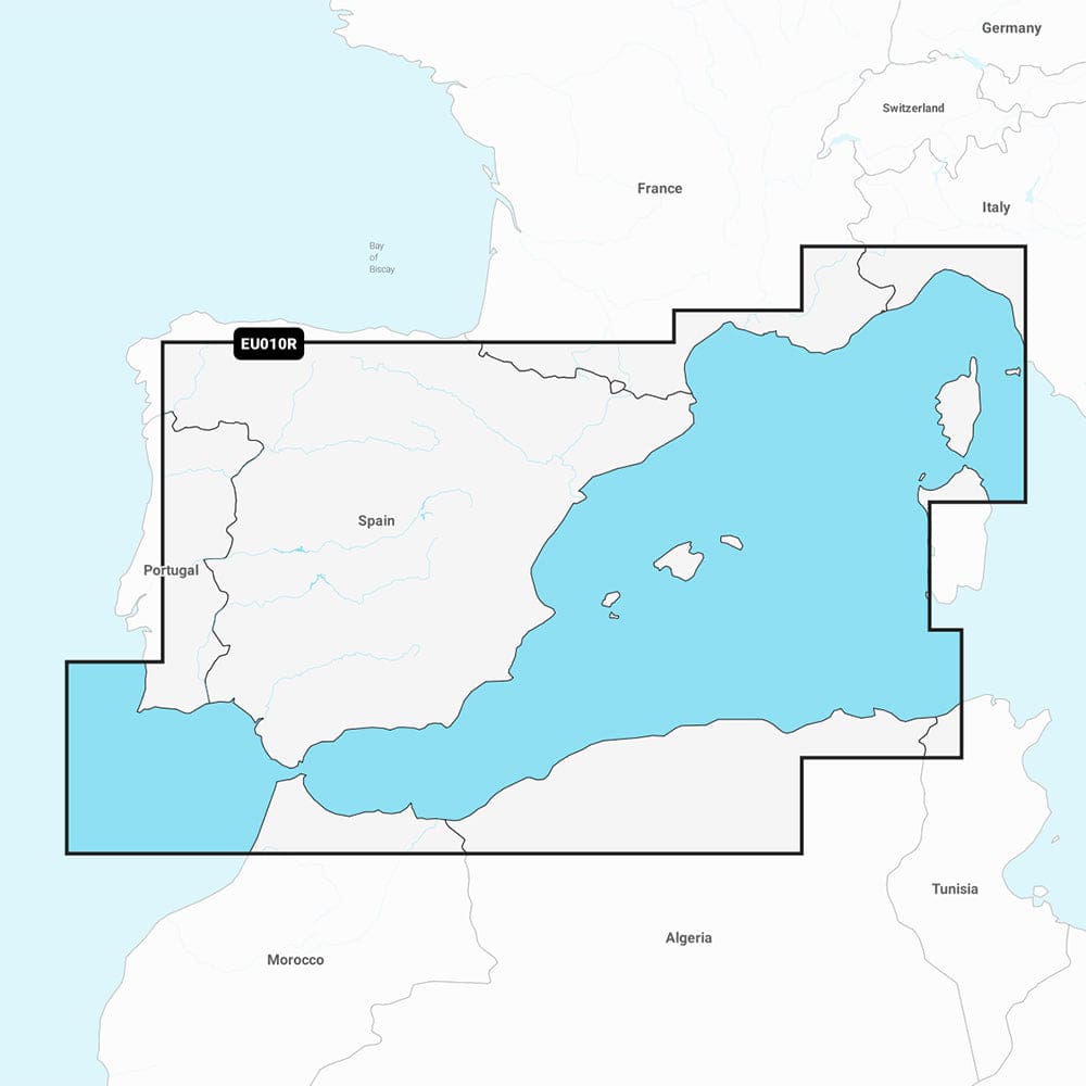 Garmin Navionics+ NSEU10R - Spain Mediterranean Coast - Marine Chart - Cartography | Garmin Navionics+ Foreign - Garmin