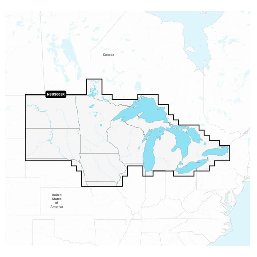 Garmin Navionics+™ NSUS005R U.S. North & Great Lakes - Cartography | Garmin Navionics+ - Garmin