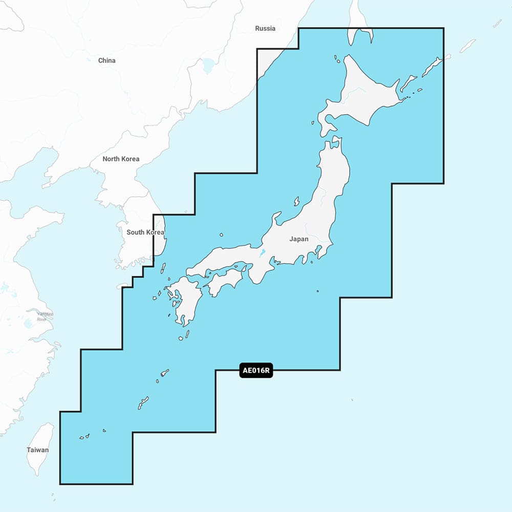 Garmin Navionics Vision+ NVAE016R - Japan - Lakes and Coast - Marine Chart - Cartography | Garmin Navionics Vision+ - Foreign - Garmin