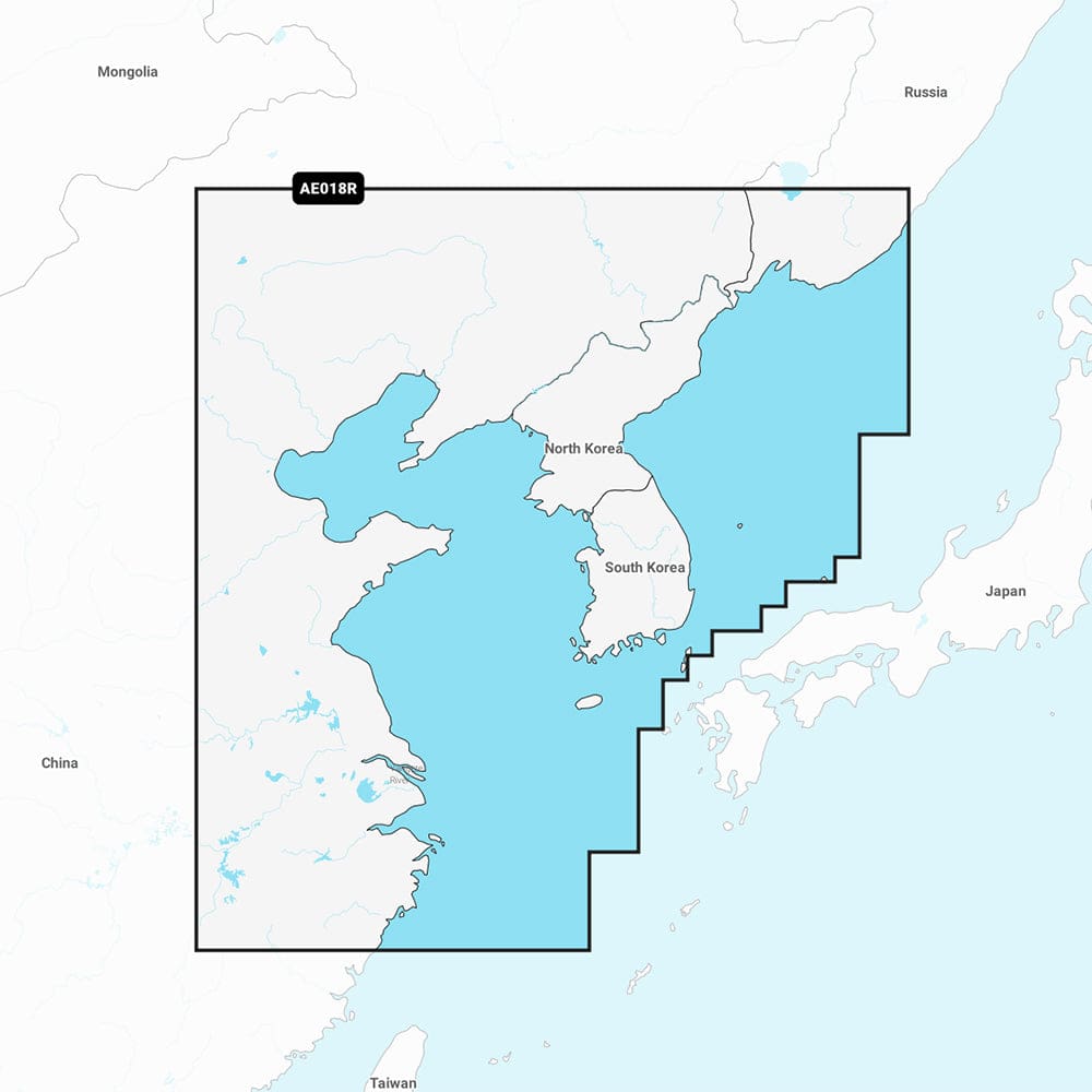 Garmin Navionics Vision+ NVAE018R - Yellow Sea- Marine Chart - Cartography | Garmin Navionics Vision+ - Foreign - Garmin