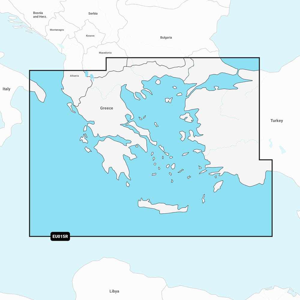 Garmin Navionics Vision+ NVEU015R - Aegean Sea Sea of Marmara - Marine Chart - Cartography | Garmin Navionics Vision+ - Foreign - Garmin