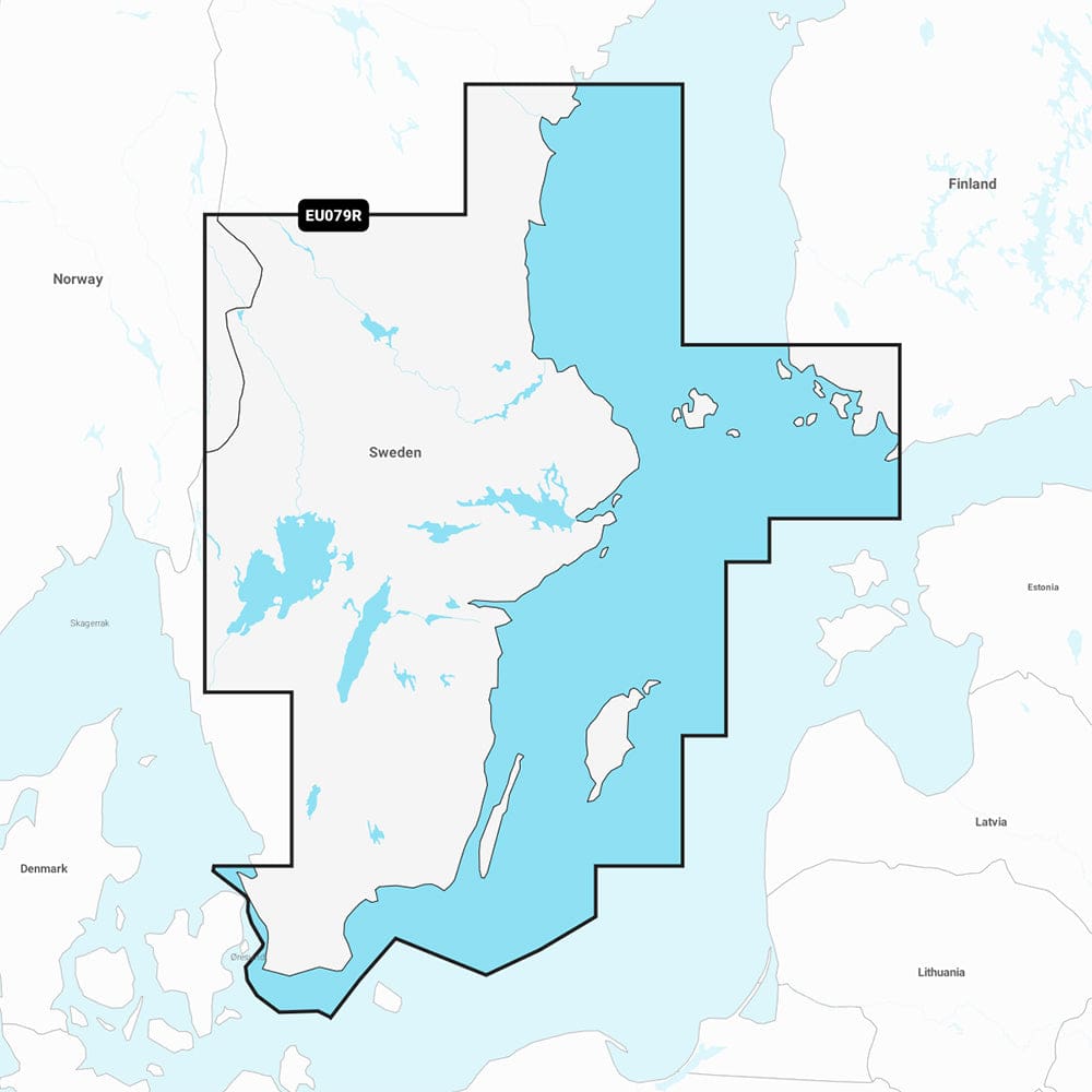 Garmin Navionics Vision+ NVEU079R - Sweden Southeast - Marine Chart - Cartography | Garmin Navionics Vision+ - Foreign - Garmin